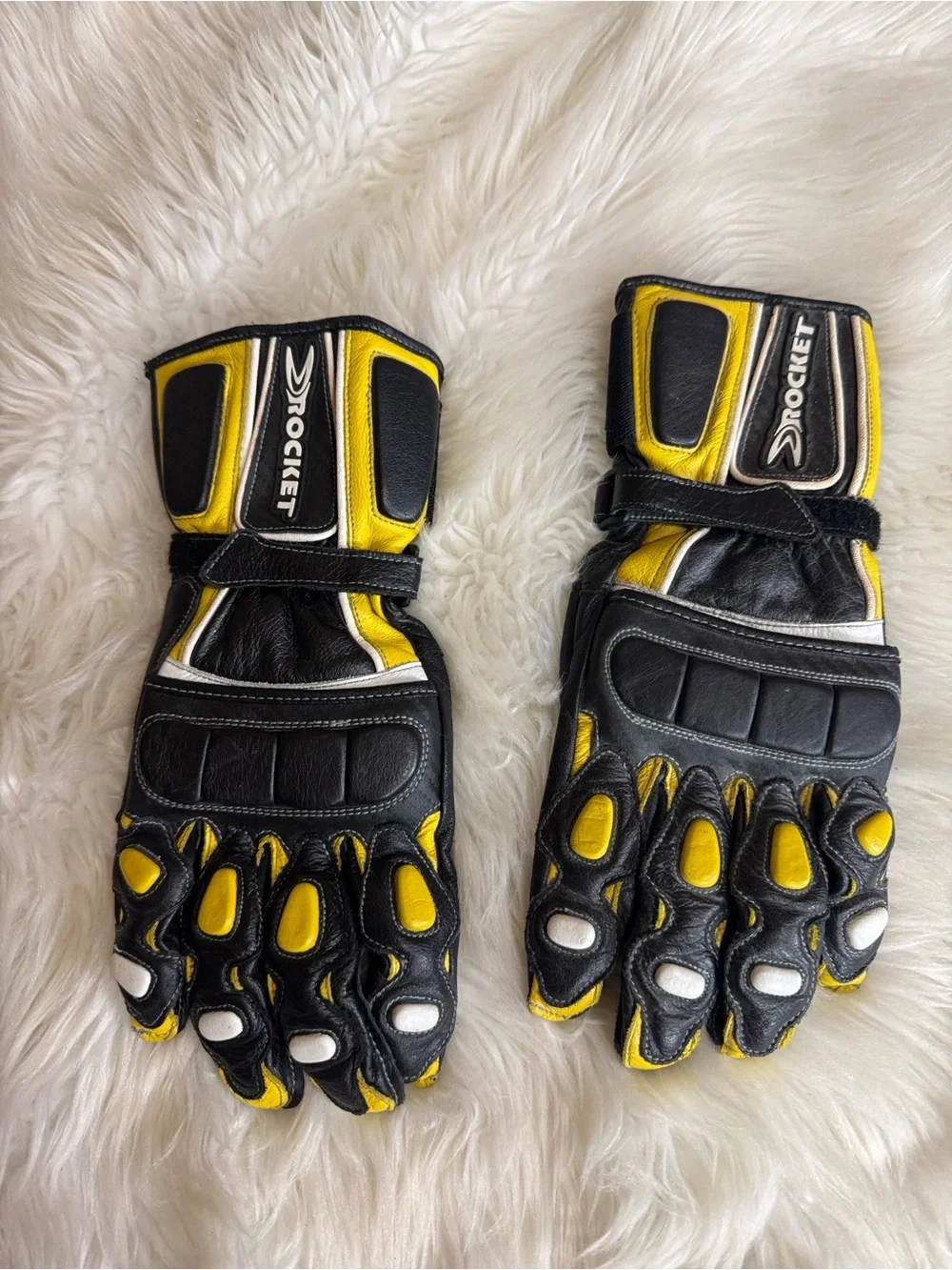 Joe Rocket leather motorcycle / riding gloves Ladies Size Medium